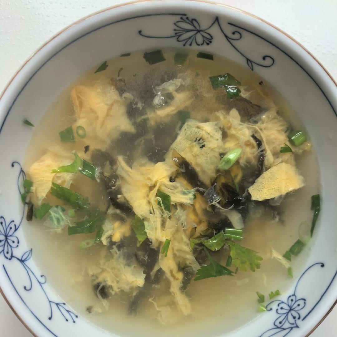 最鲜美好喝的「紫菜蛋花汤」