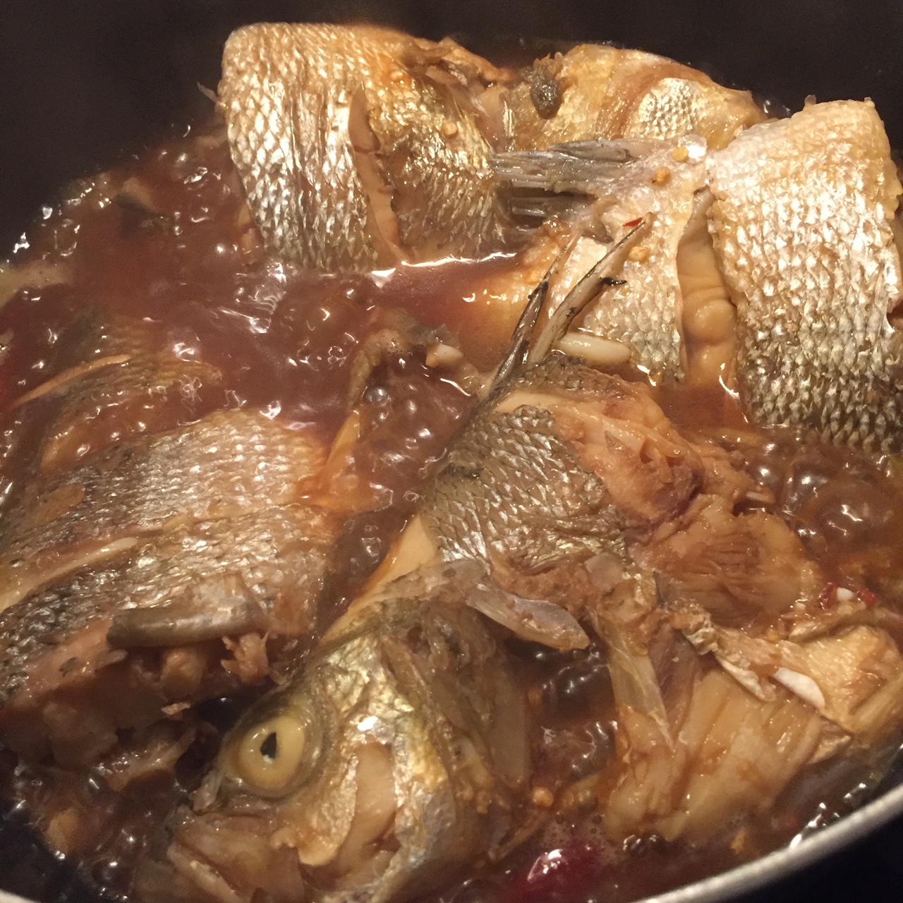 家常红烧鱼