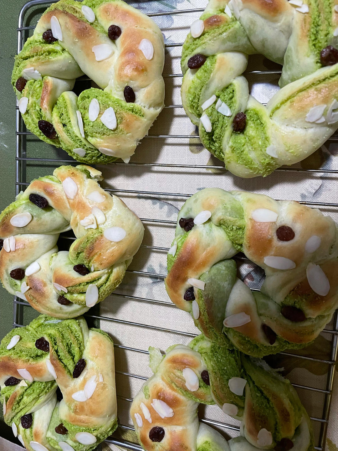 斑斓椰子圣诞花环