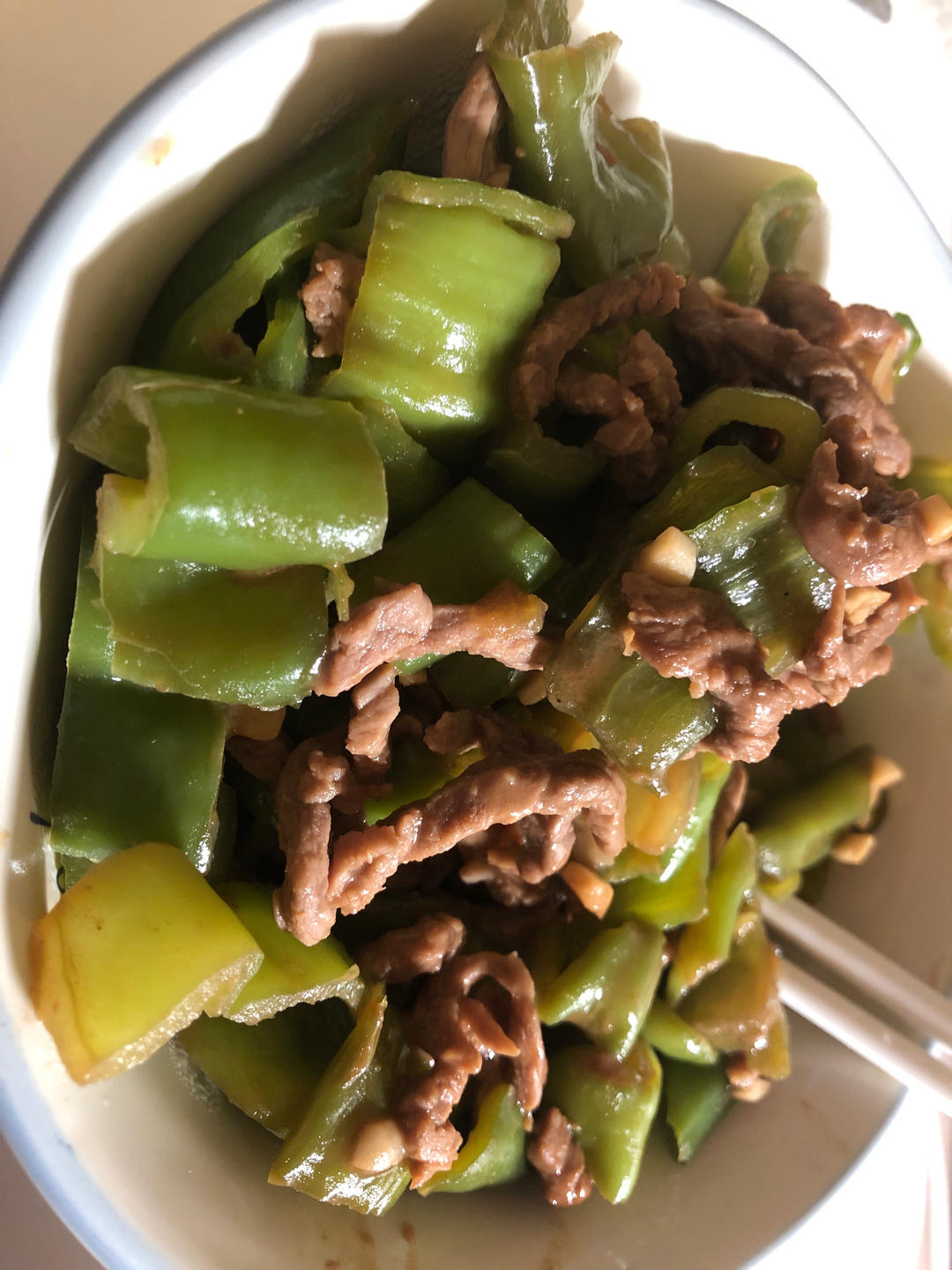 青椒炒牛肉