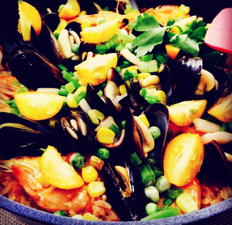 【曼食慢语】Seafood Paella 西班牙海鲜饭