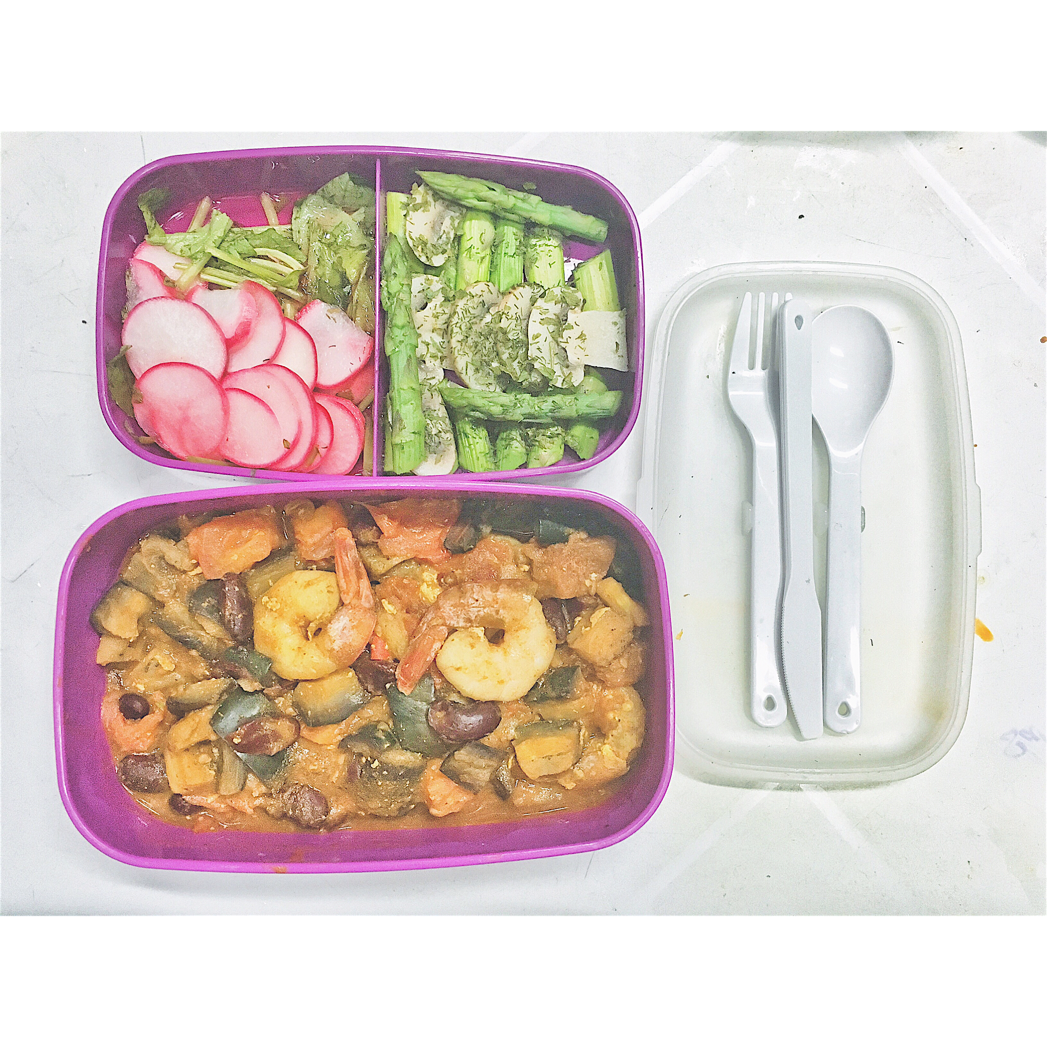 西红柿茄子红腰豆咖喱