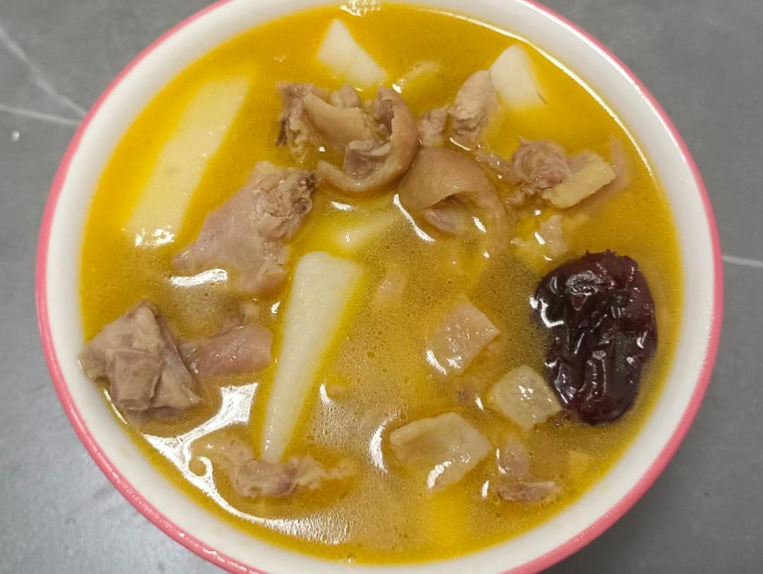 山药煲老鸭汤--健脾养胃