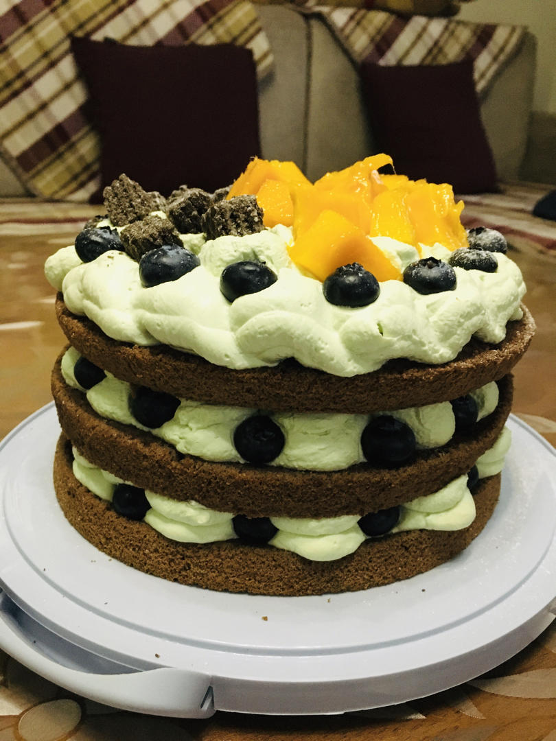 红丝绒戚风蛋糕胚（八寸）