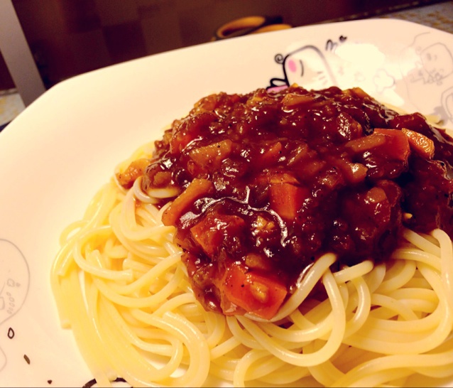 番茄肉酱意大利面