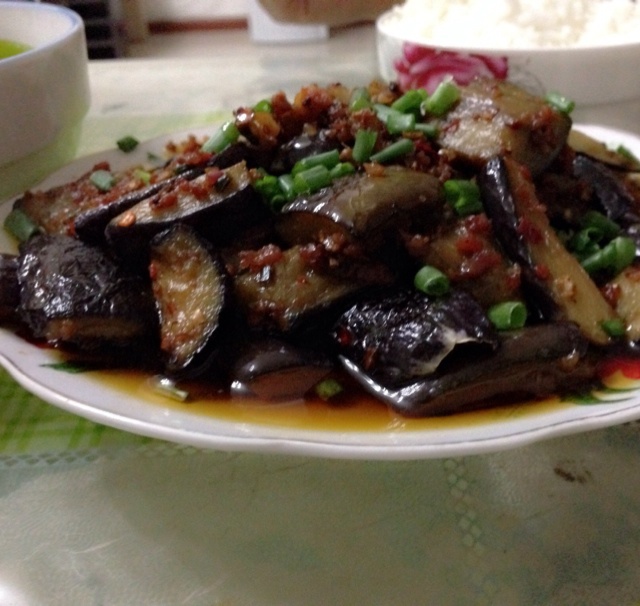 酱香肉末烧茄子