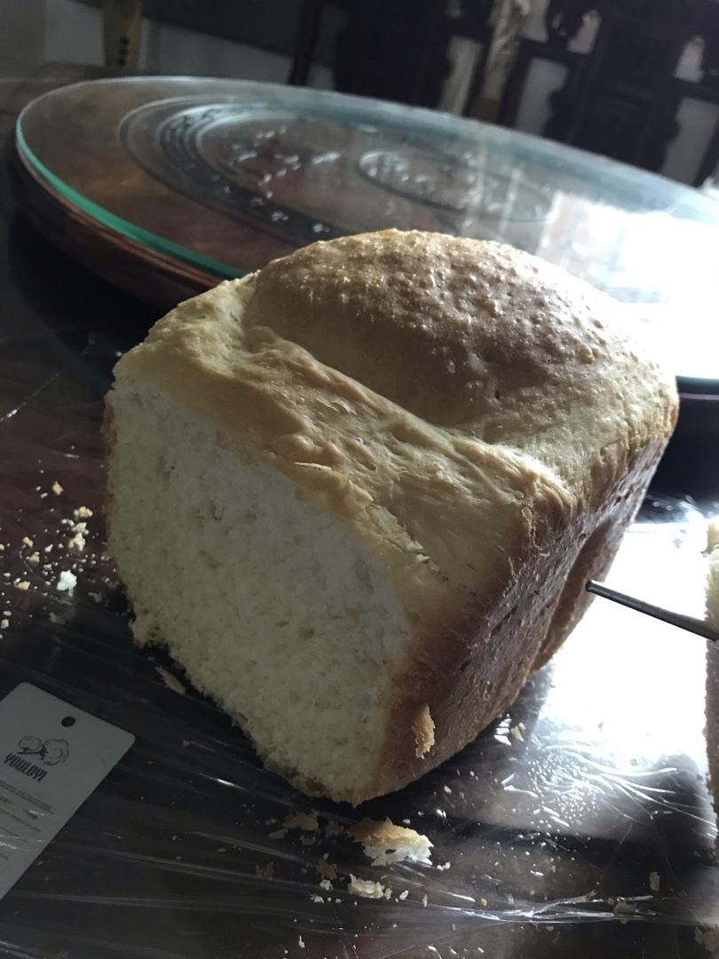 低筋粉蛋奶面包（面包机快烧模式）