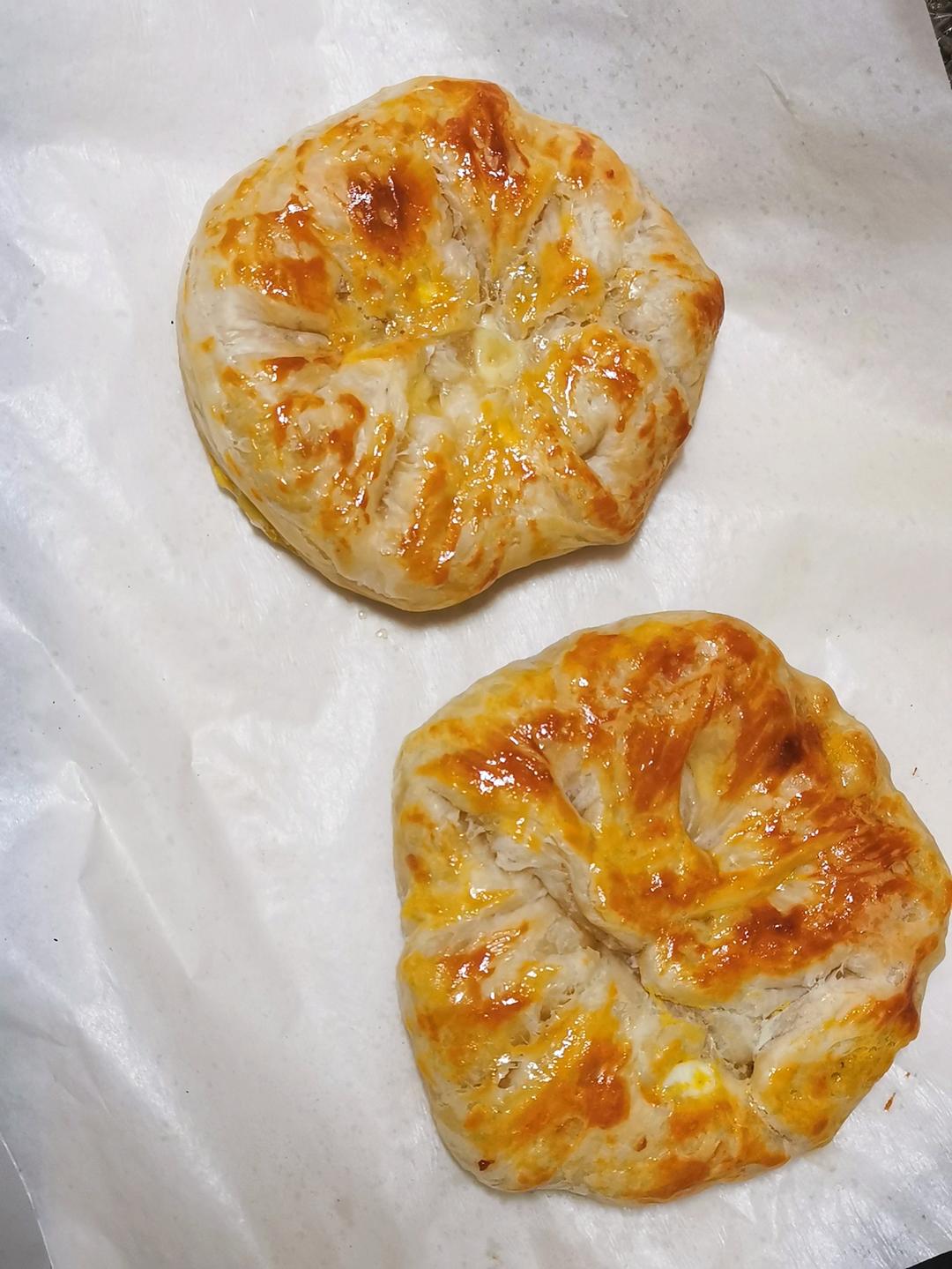 简单！手抓饼早餐 红薯芝士饼