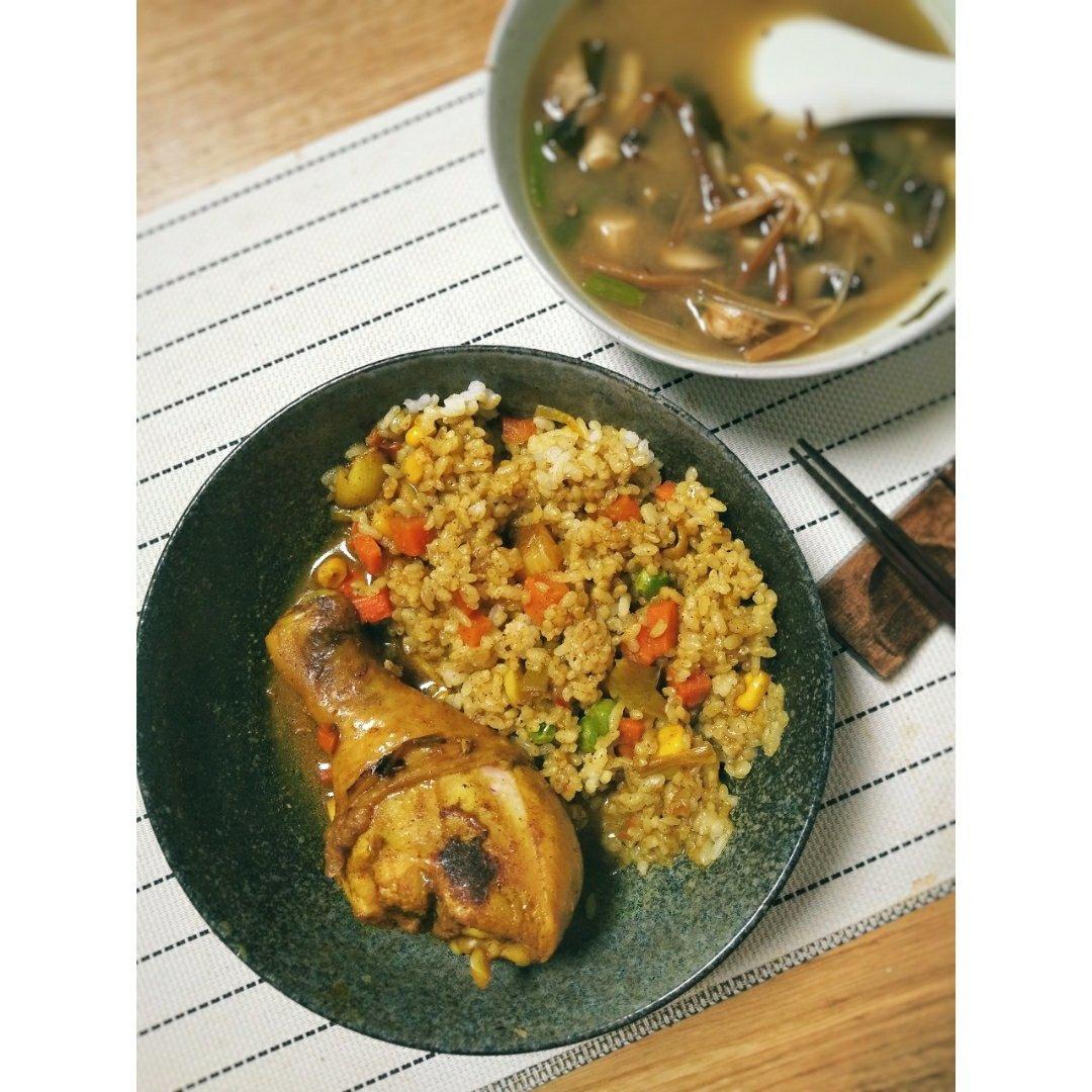 伊朗佳肴·姜黄炖鸡腿（Khoresht Morgh)