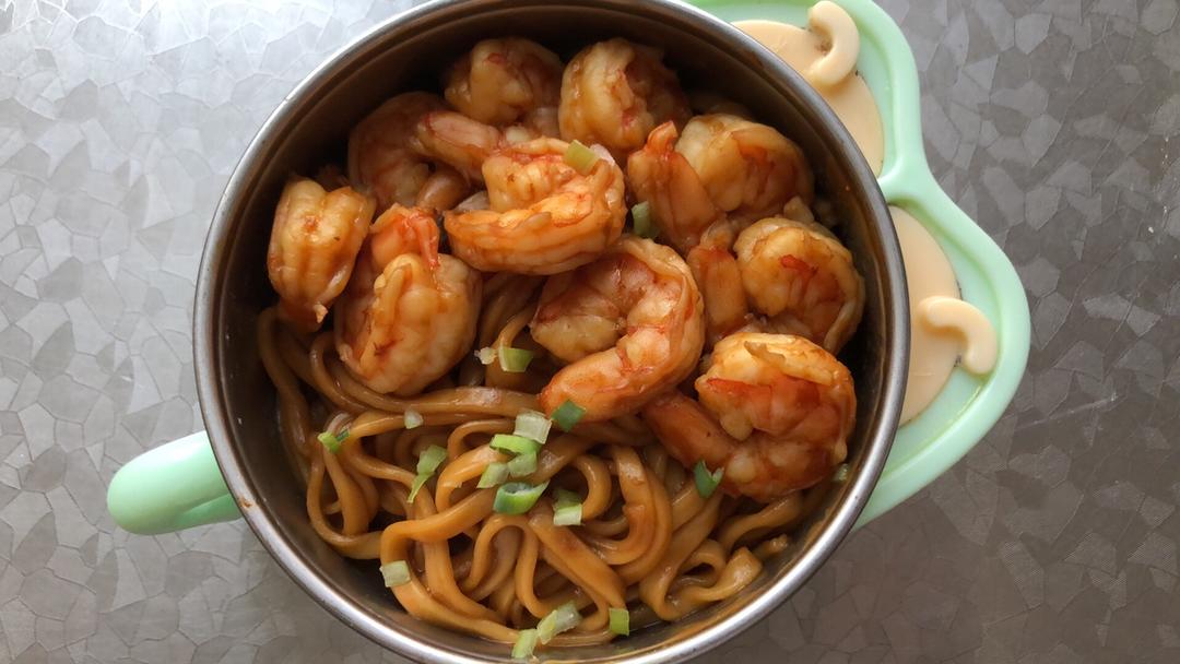 虾油炒面