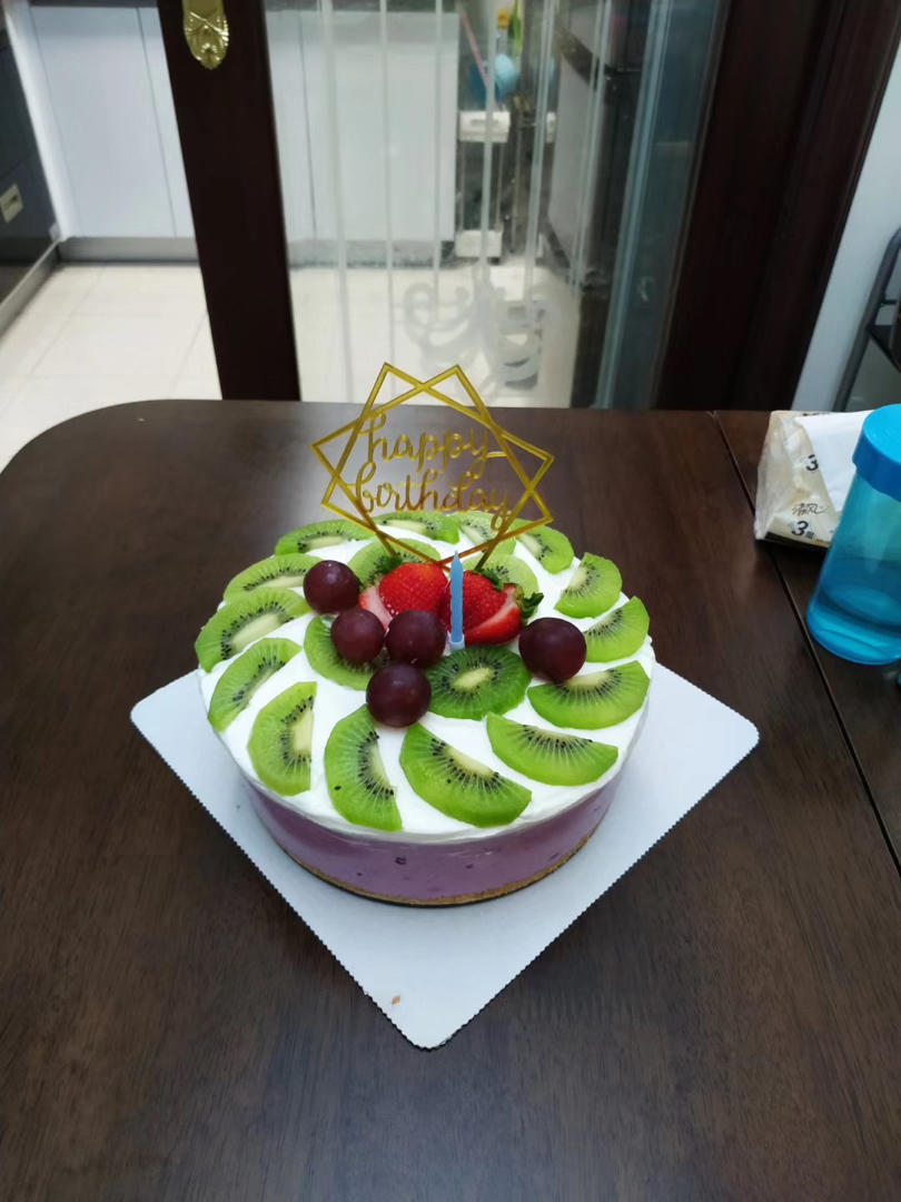 蓝莓慕斯