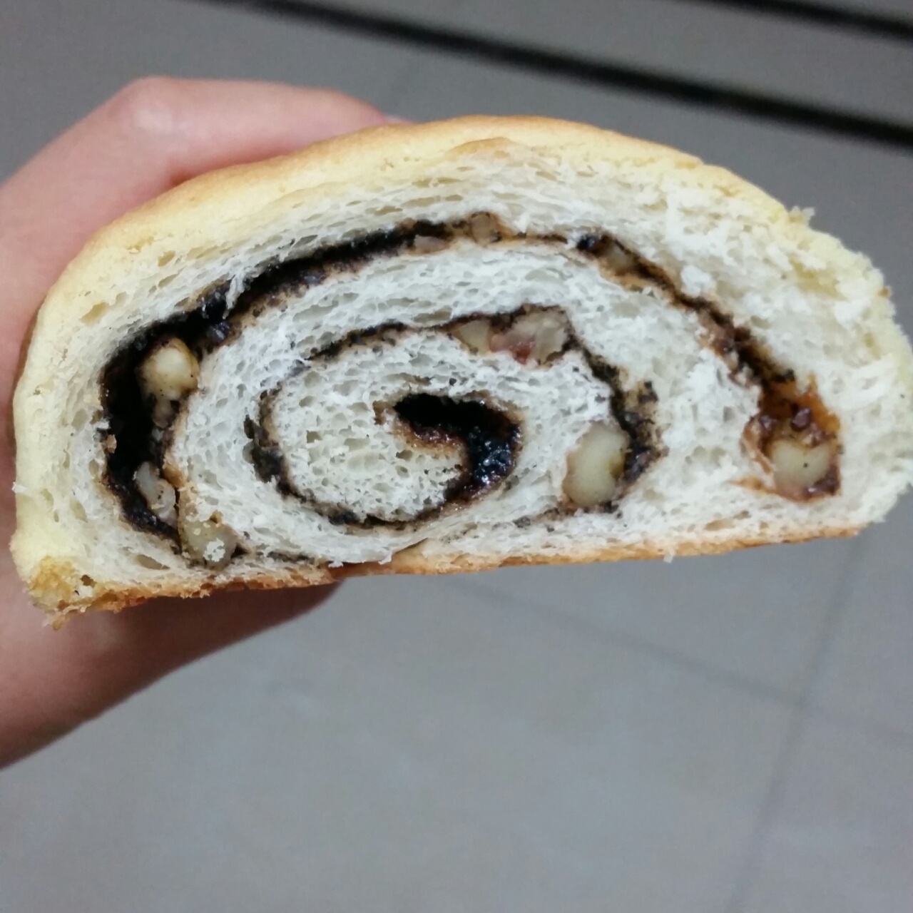 仿85度C摩卡咖啡面包（中种法）