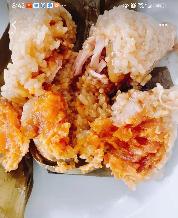 五香咸蛋黄肉粽（完美的肉粽配方，超详细）