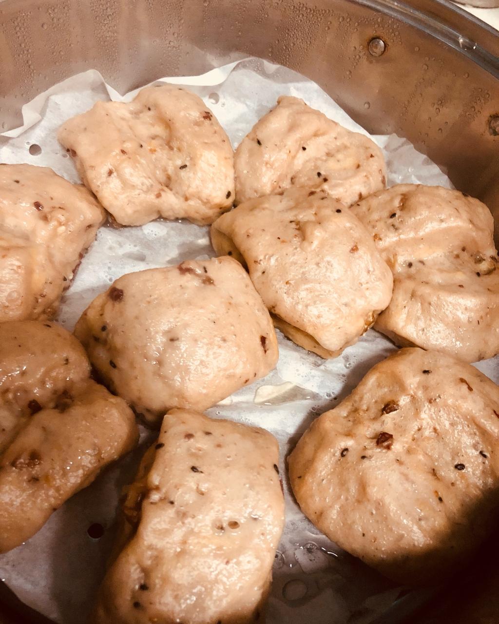 有料的红糖馒头（土豪包）