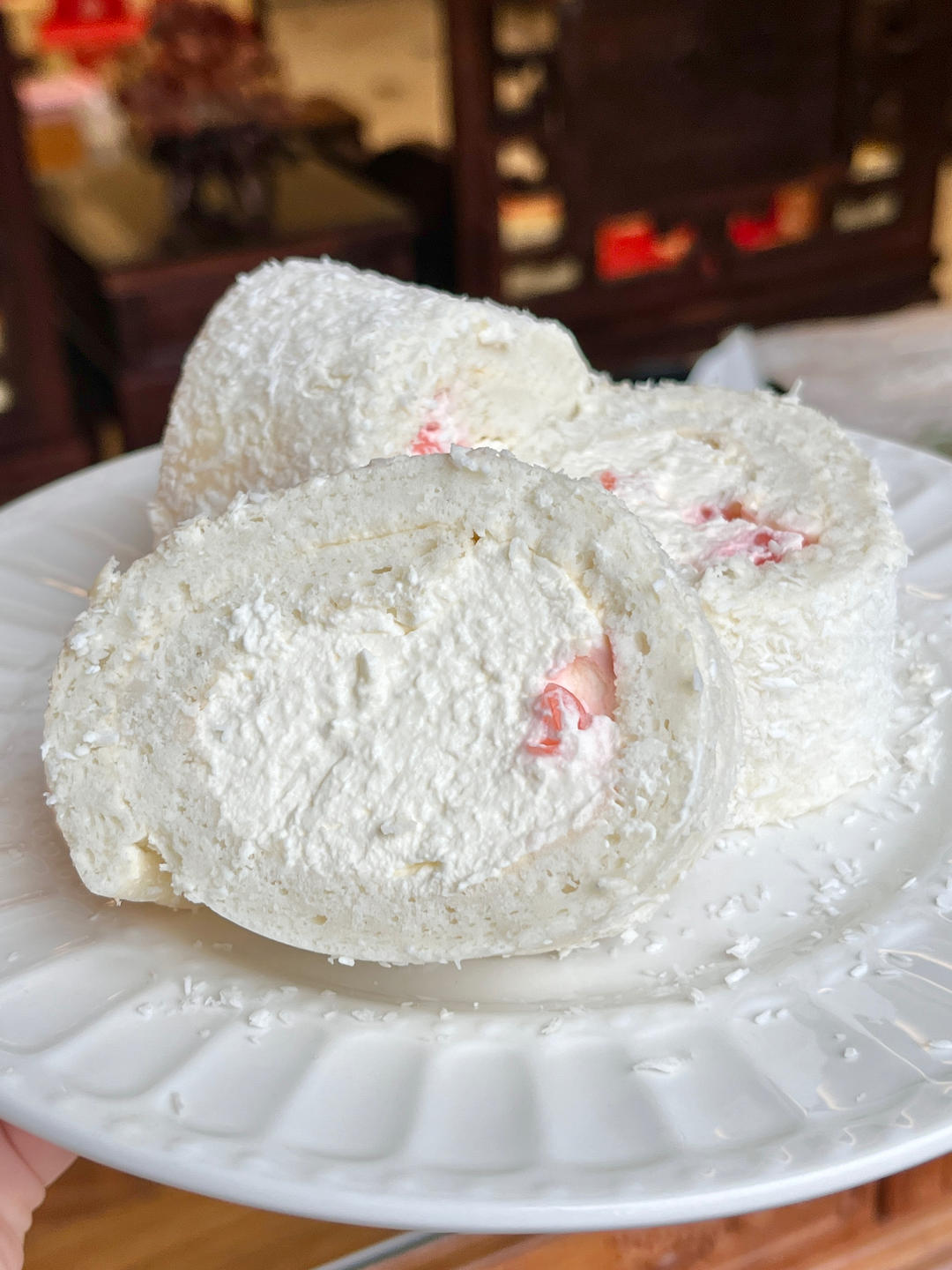 生椰瑞士卷 椰子蛋糕卷的做法