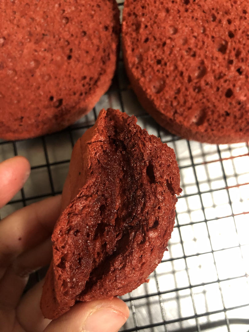 红丝绒蛋糕戚风版