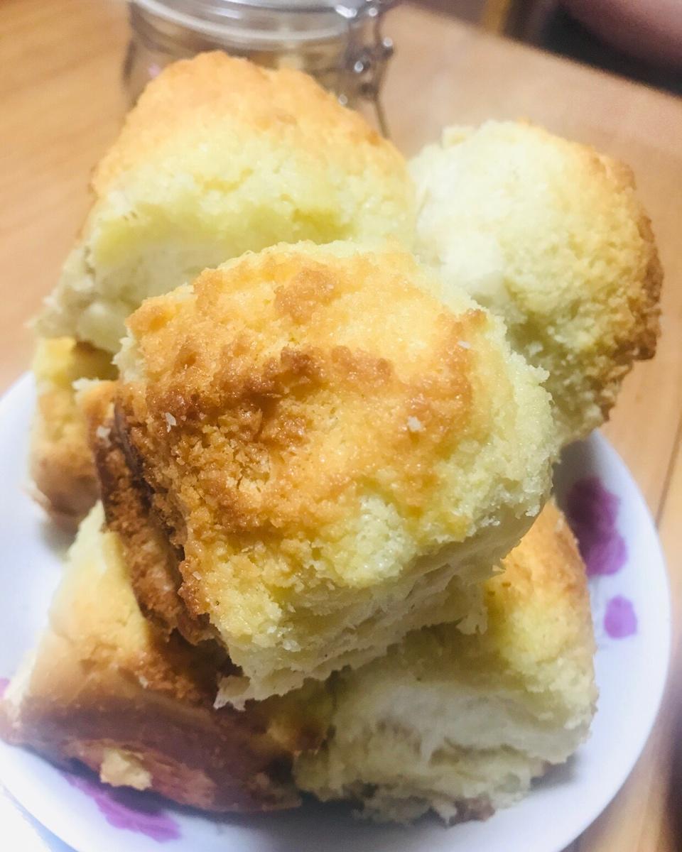 椰蓉酱面包（一次发酵，手残党福音）