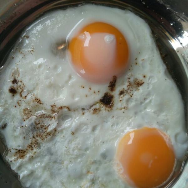 煎鸡蛋（微波炉版）
