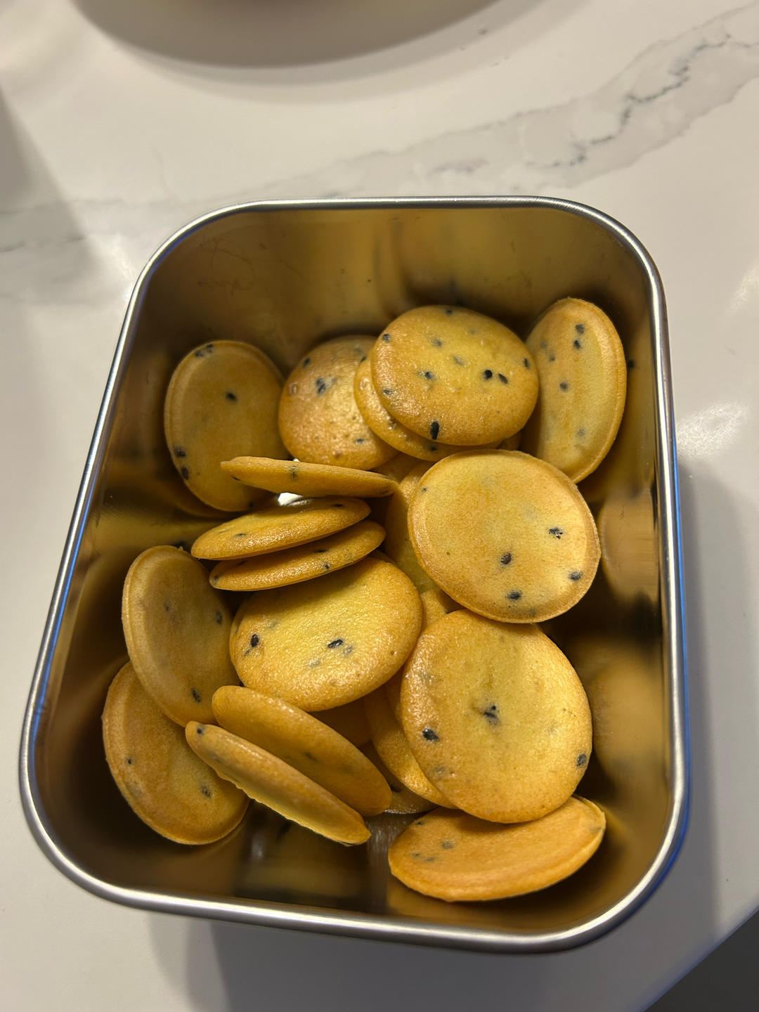 鸡蛋薄脆小饼干🥚（用料少，步骤简单）