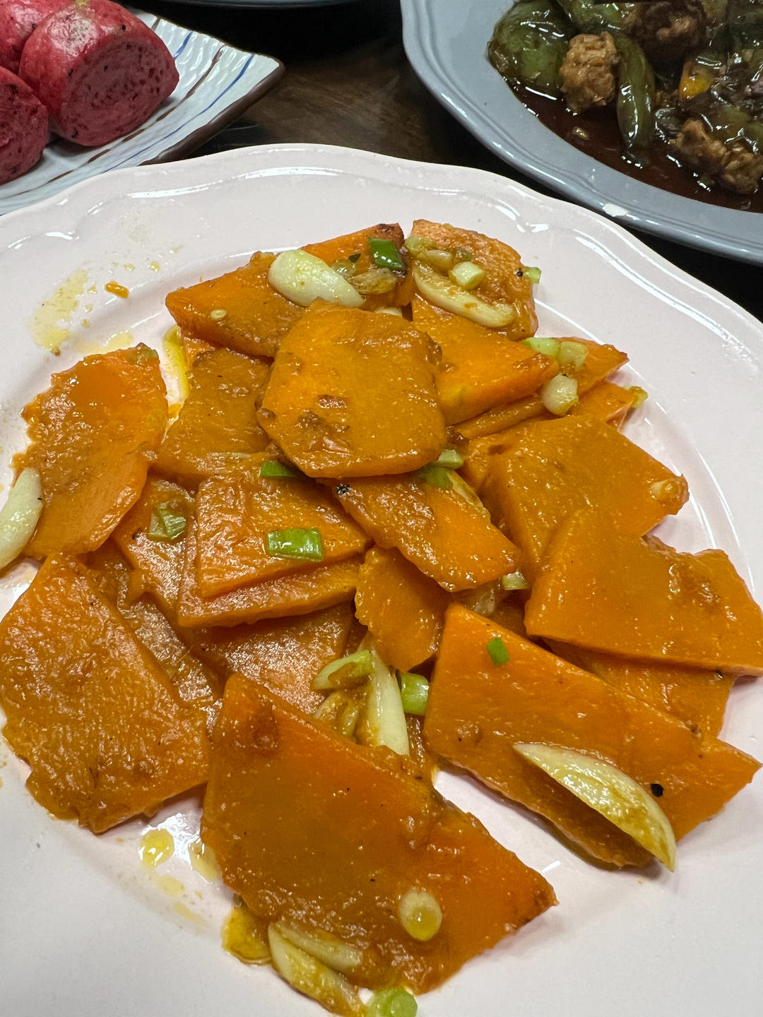 清炒老南瓜