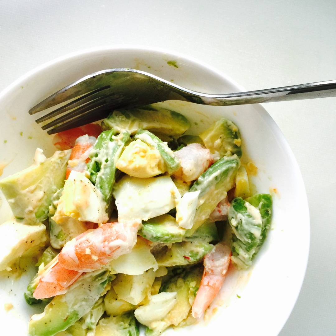 早餐之牛油果鸡蛋沙拉