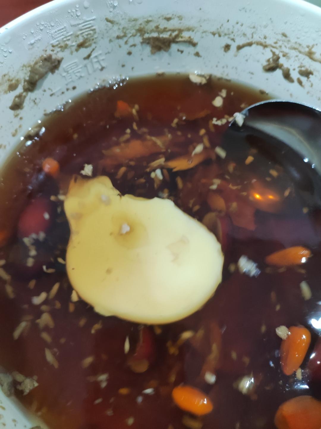 补气血暖宫之酒酿鸡蛋