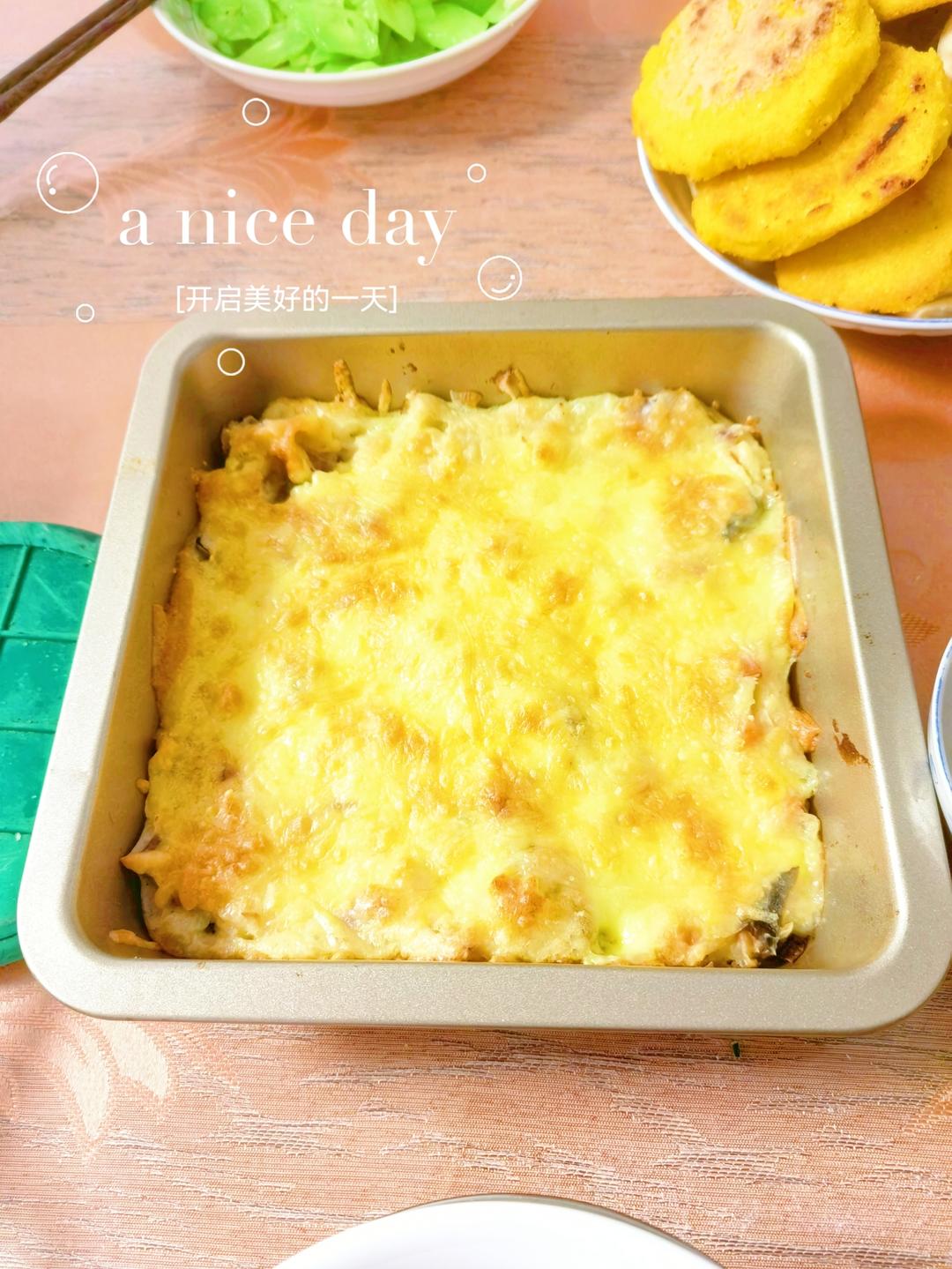 奶香芝士焗土豆泥❤️（超有料🔸超香浓🔸零失误）