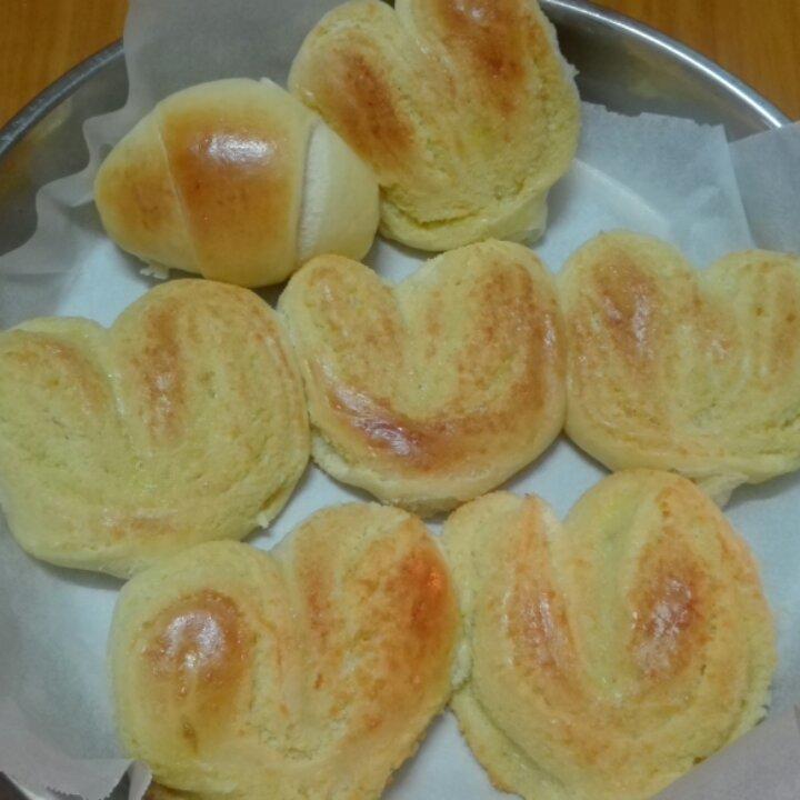 心形椰蓉面包
