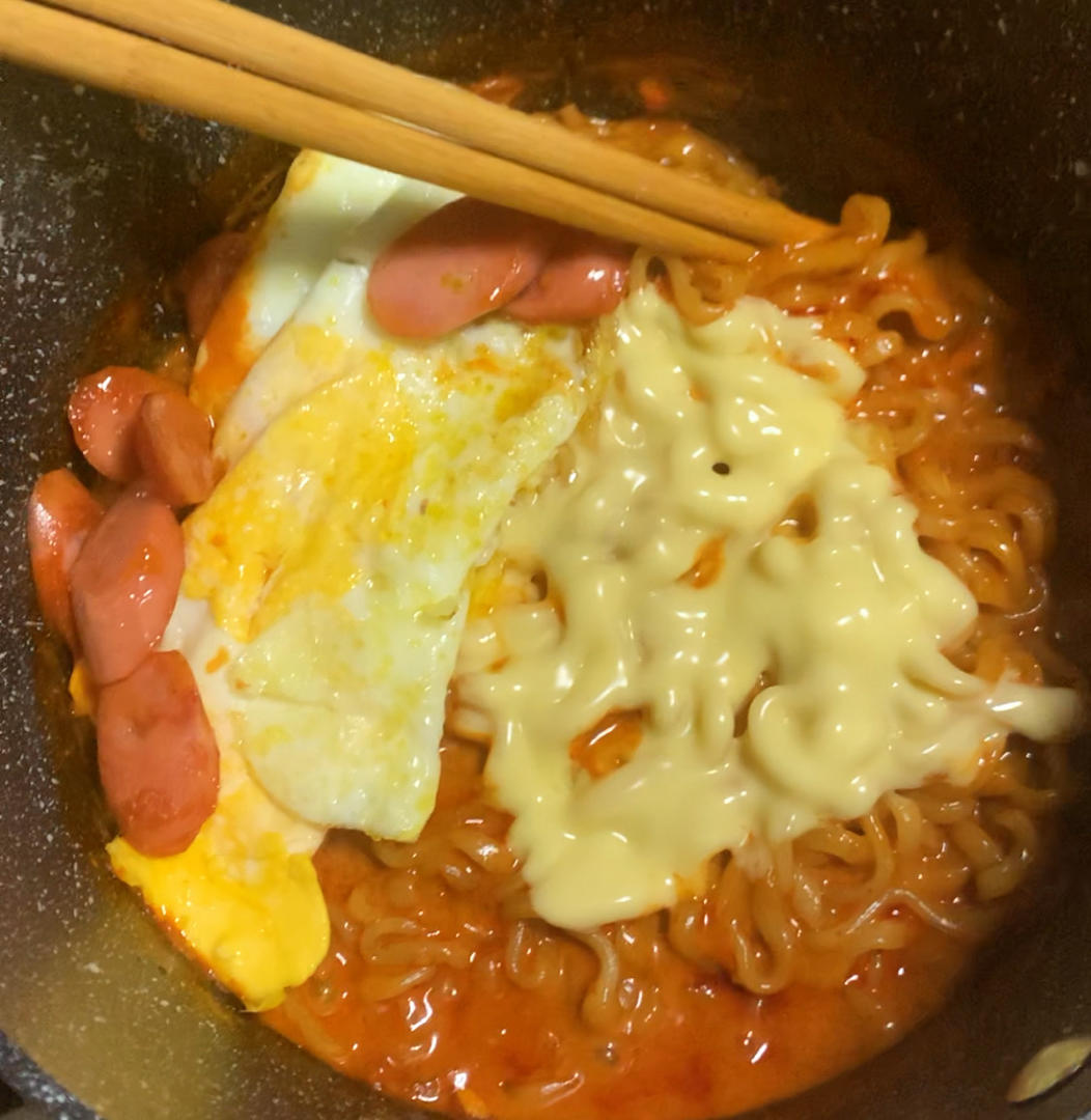 芝士牛奶火鸡面