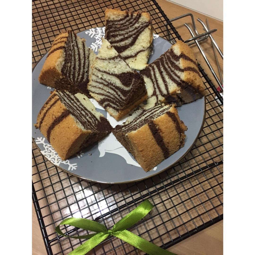 斑马纹酸奶蛋糕