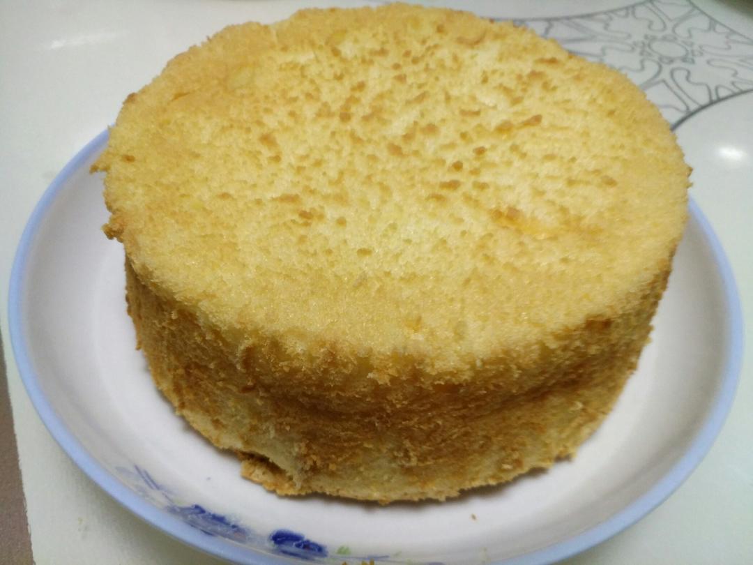 6寸戚风蛋糕（2蛋）