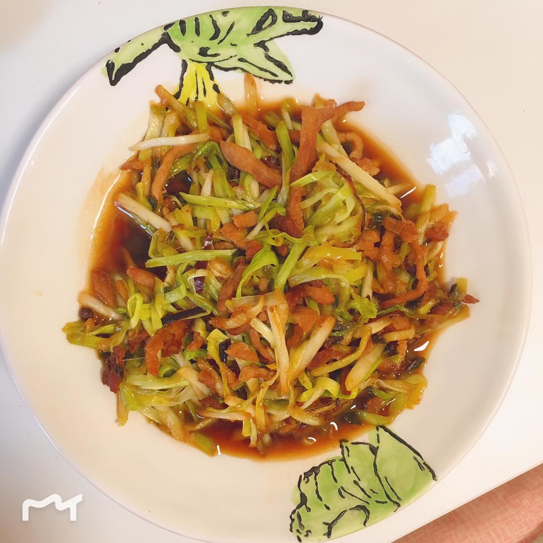 蒜苗炒肉
