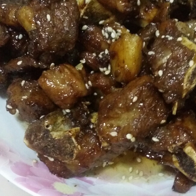 懒人版糖醋排骨