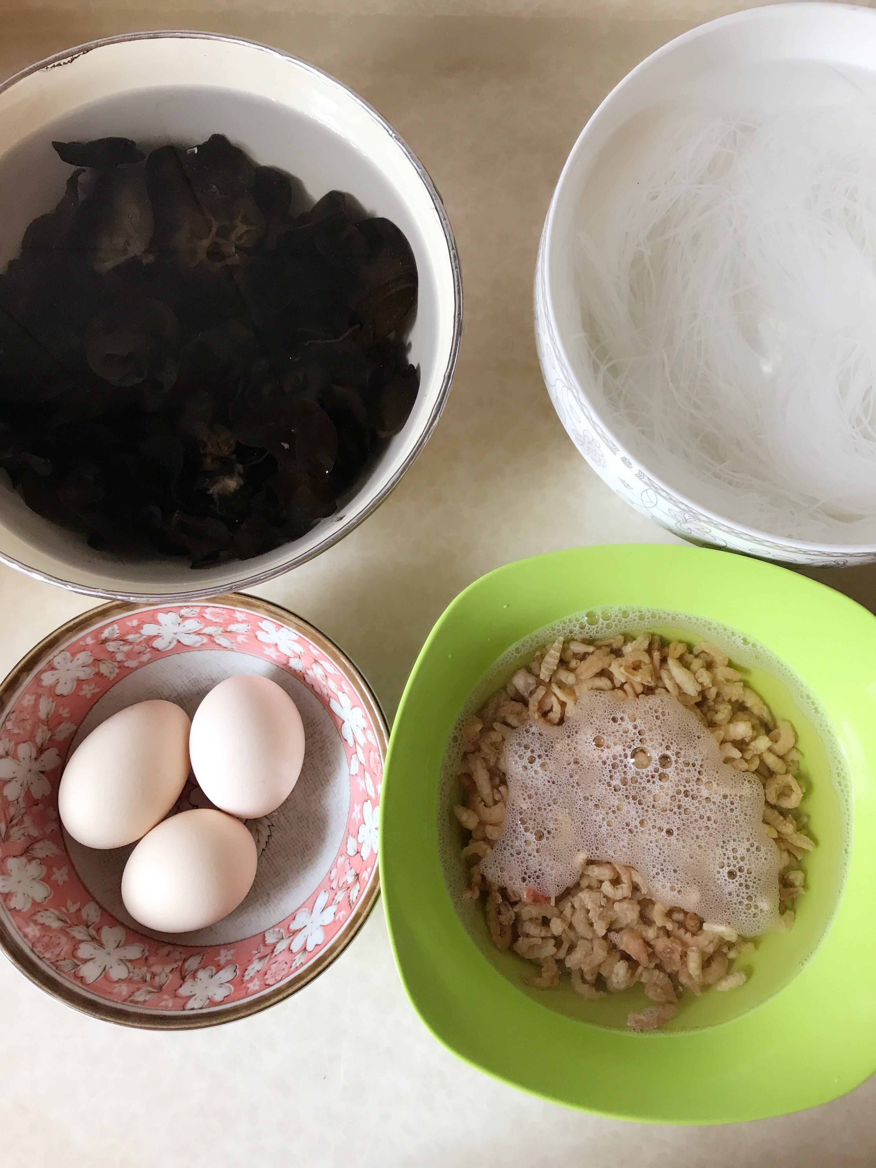 蘑菇丁的菜团子的做法 步骤4
