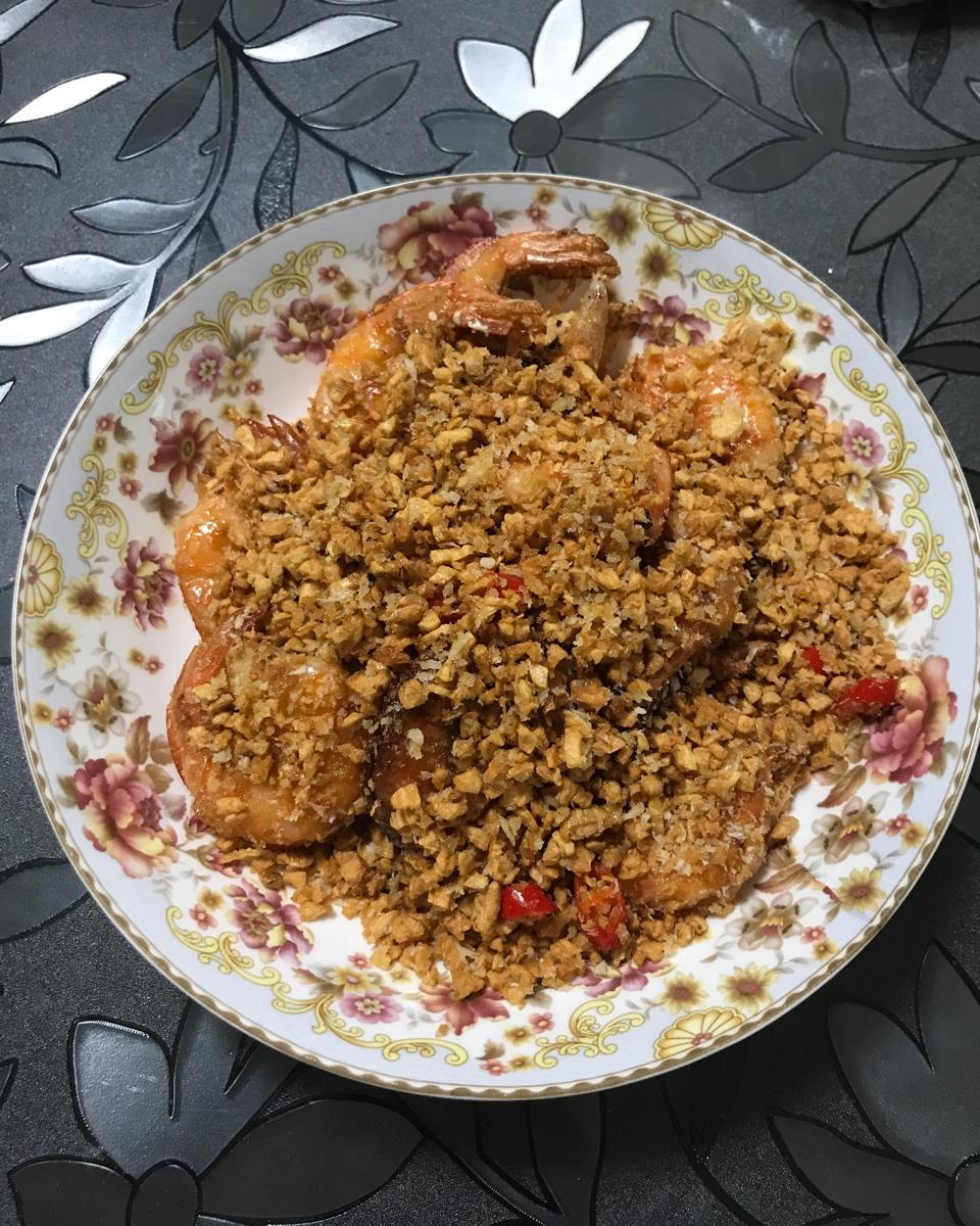 避风塘炒虾