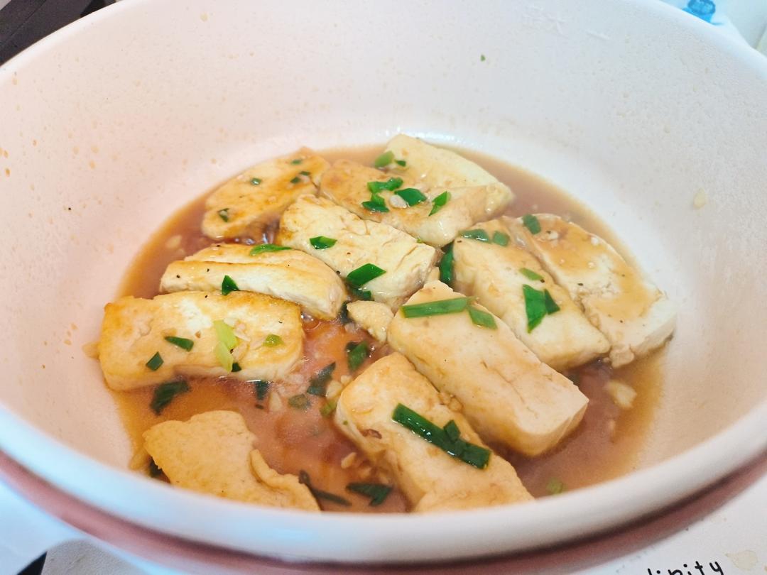 焖煎豆腐