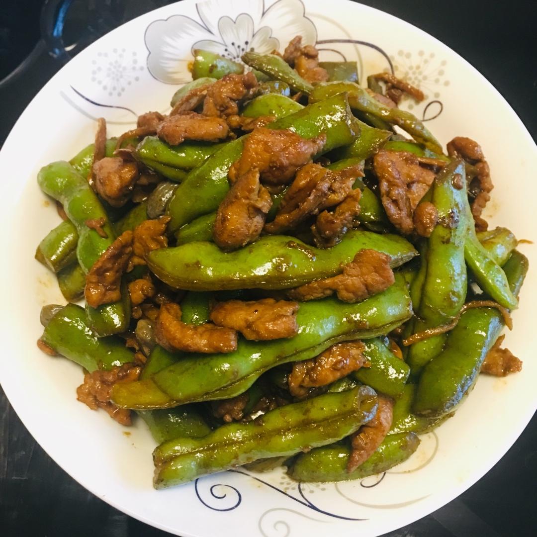 家常四季豆炒肉