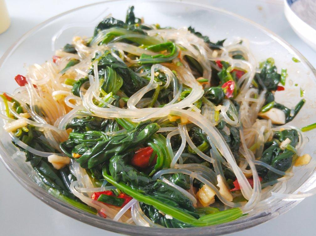 万能凉拌菜料汁（凉拌菠菜粉丝）