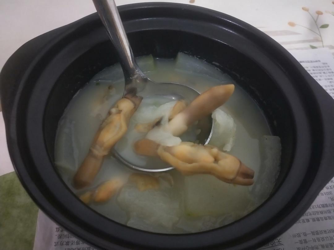 竹蛏豆腐汤