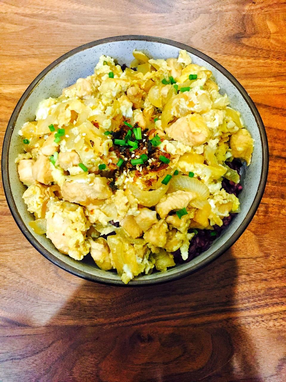 親子丼～低卡增肌的快手亲子盖饭