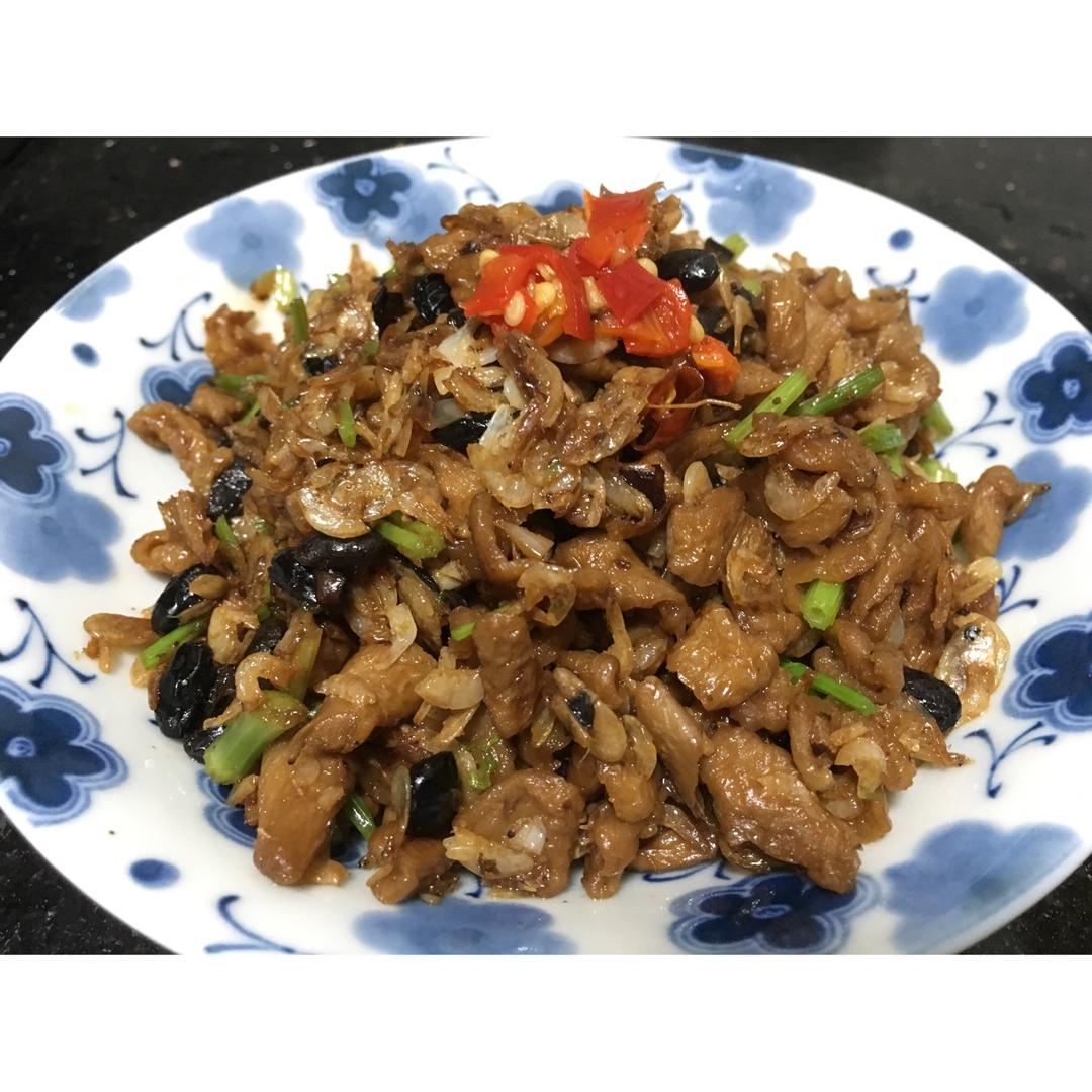 虾皮豆豉萝卜干（下饭小炒）