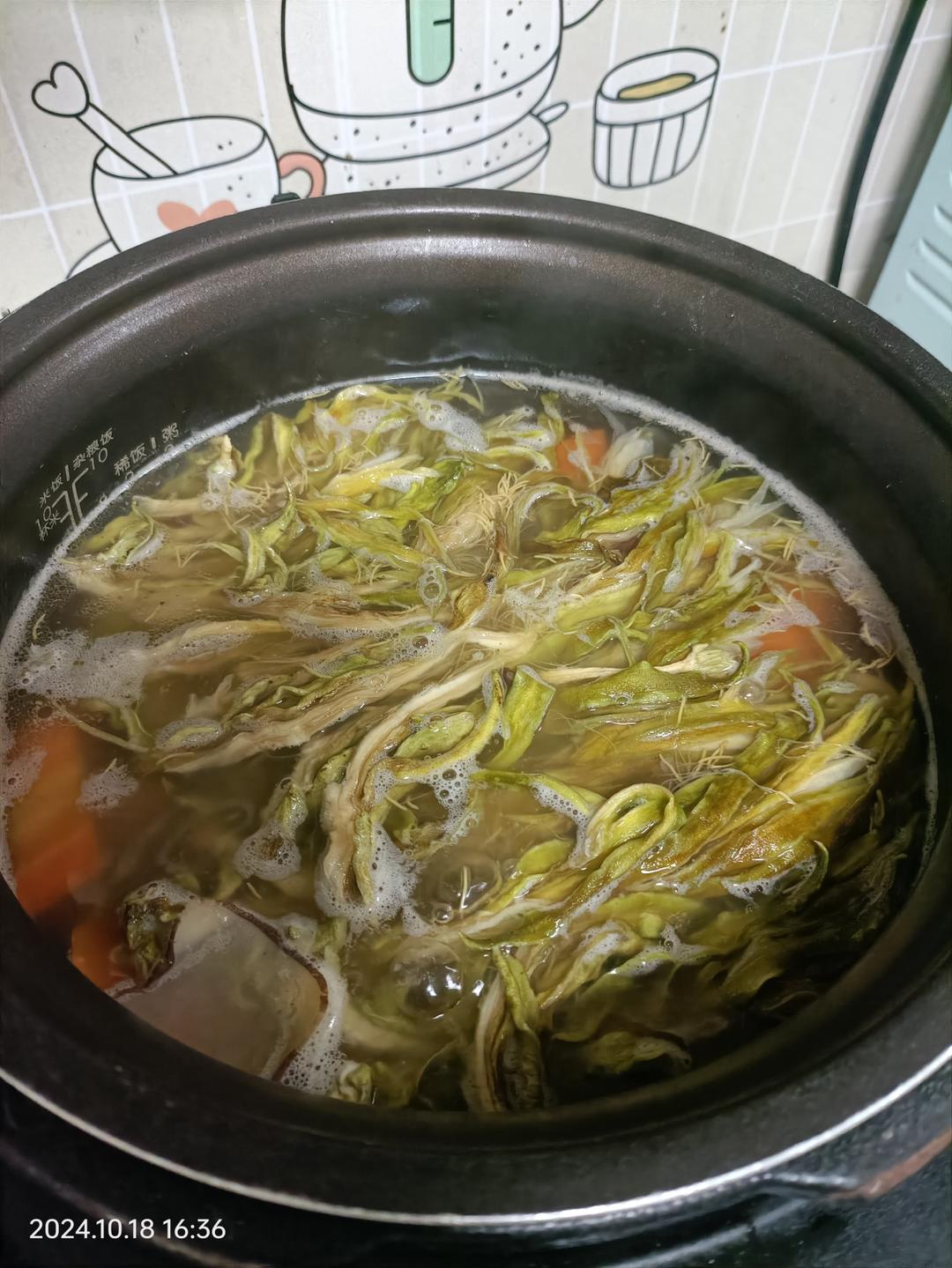 广东靓汤丨霸王花玉竹无花果章鱼猪骨汤