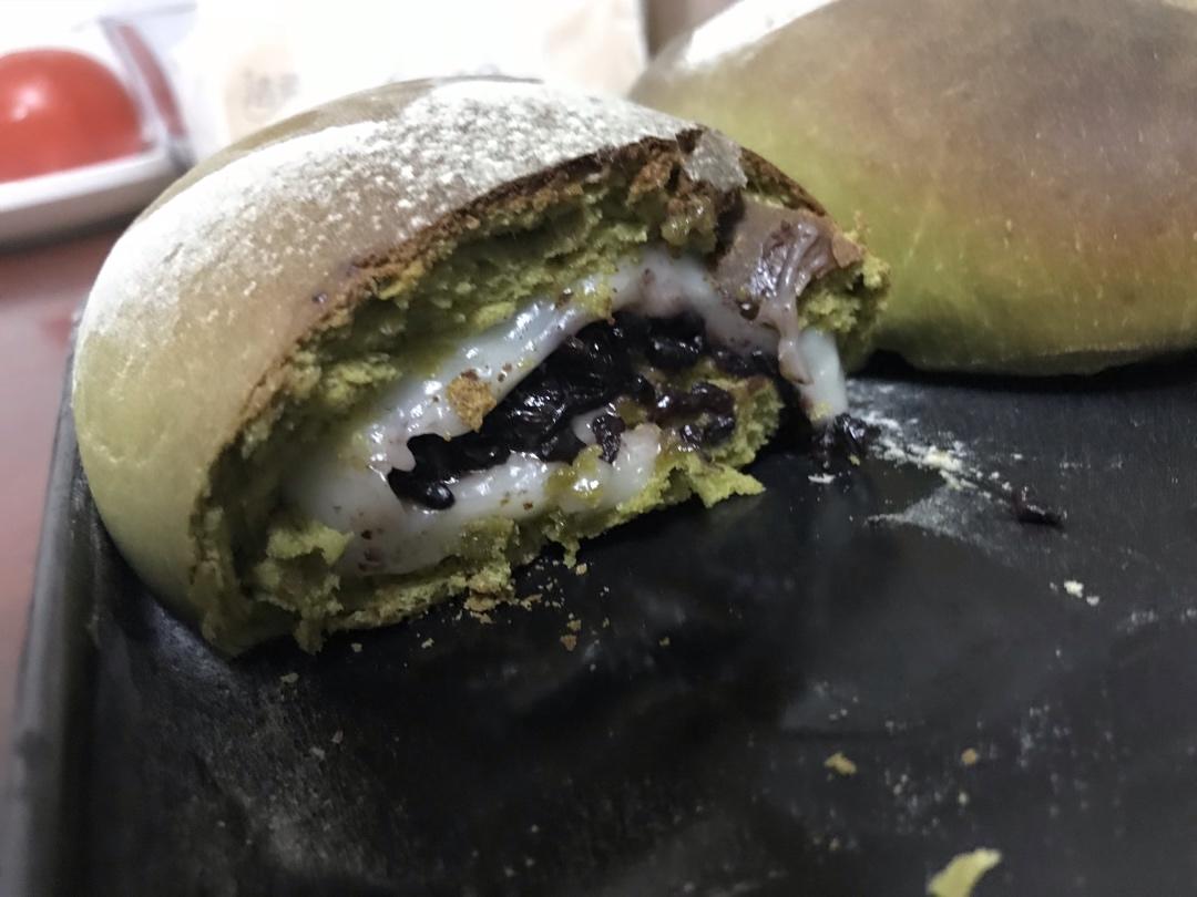 可可麻薯紫米软欧