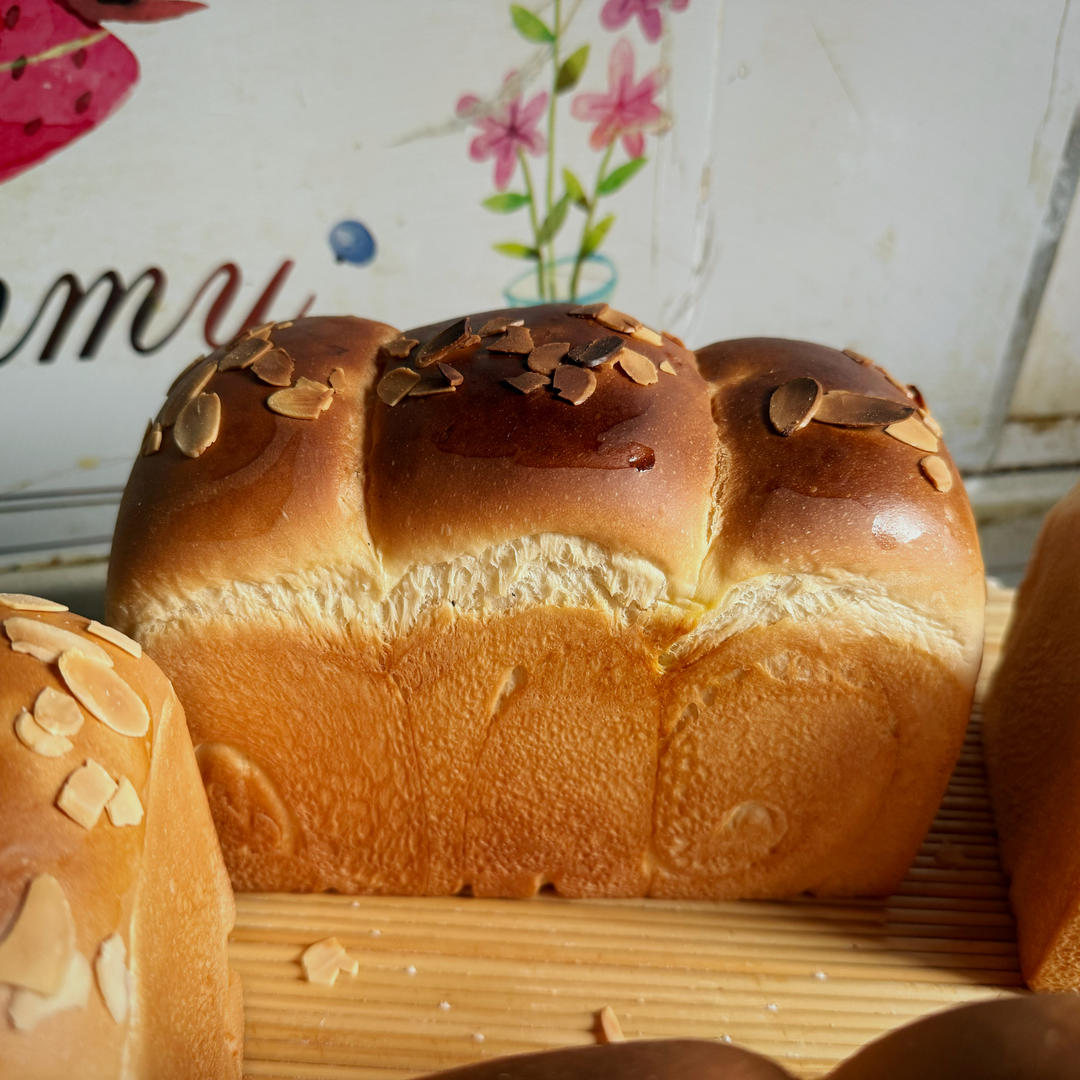 放三天依旧柔软的香草淡奶油吐司【波兰种】