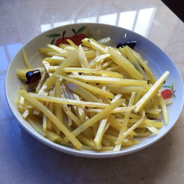 凉拌土豆丝