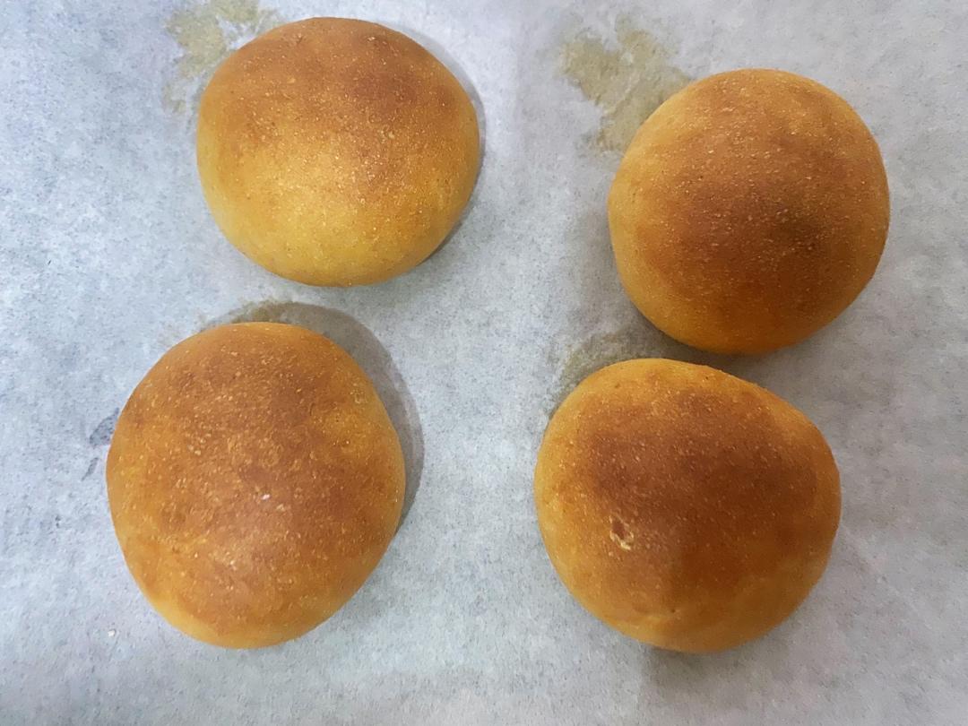 不用揉面的减脂全麦小餐包