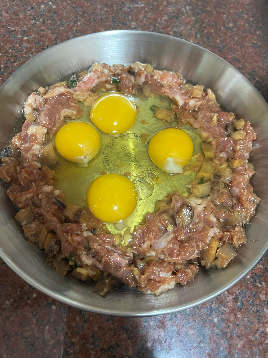 孩子爱吃的蒸肉饼