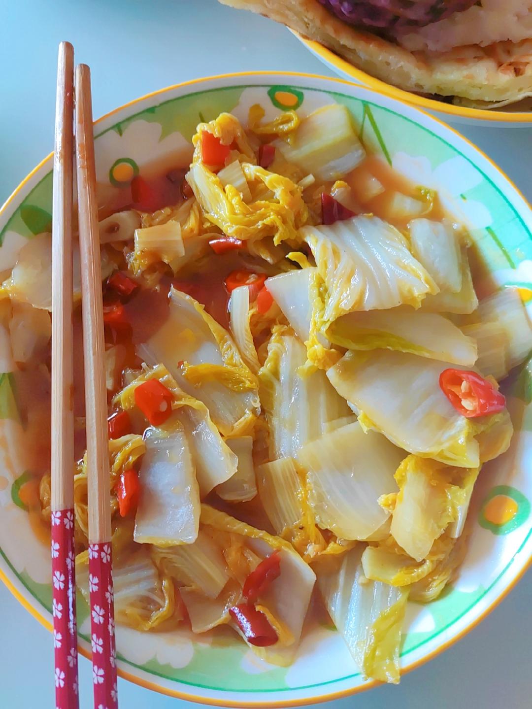 酸辣咸甜的醋溜白菜🥬