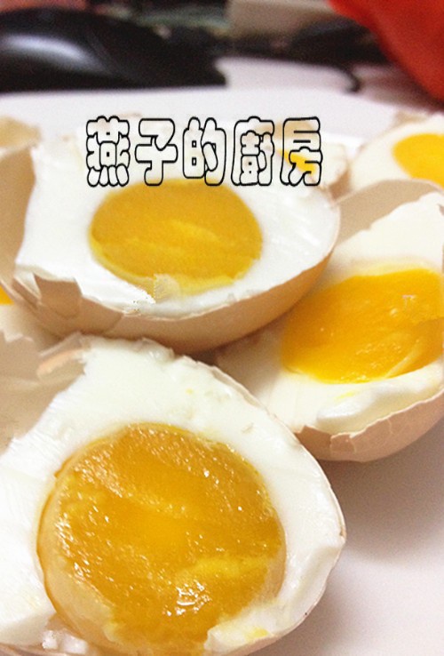 自制健康的咸鸡蛋