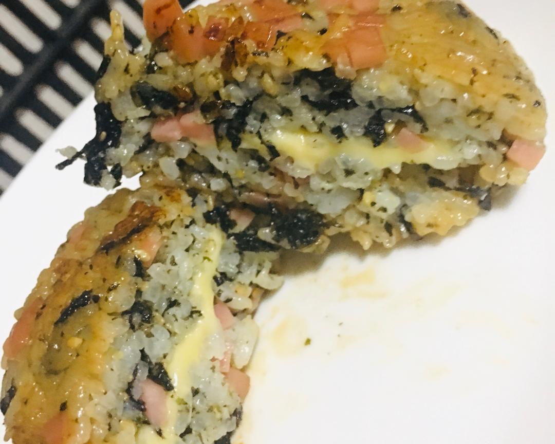 芝士三角饭团的做法